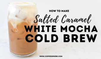 Salted Caramel White Mocha Cold Brew Starbucks Secret Menu