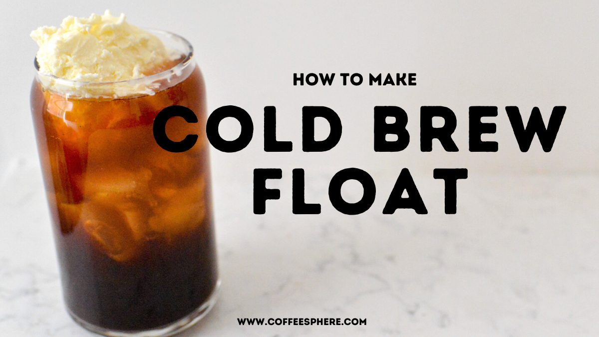 cold brew float