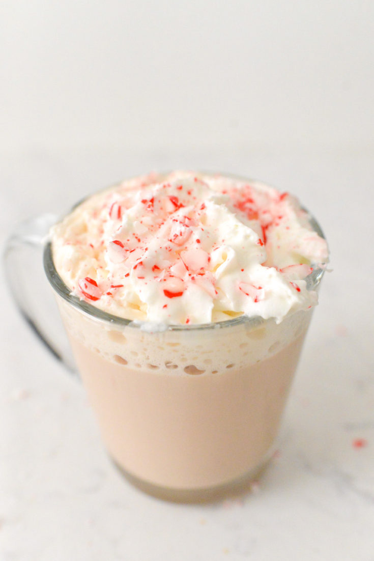 how to make candy cane latte