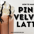 pink velvet latte