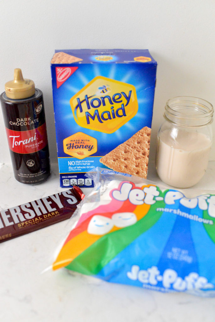 s'mores latte ingredients