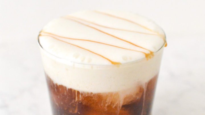 Starbucks Salted Caramel Cream Cold Brew - Healthful Blondie