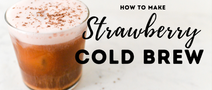 strawberry cold brew starbucks secret menu