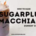 sugarplum macchiato dunkin