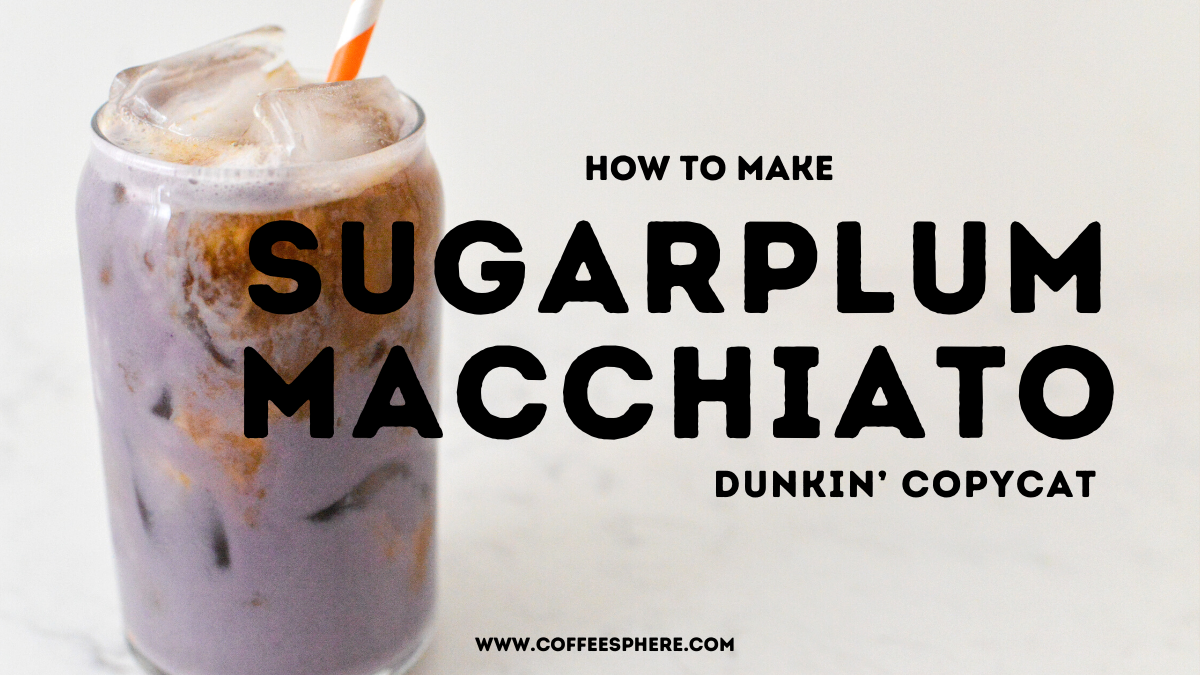 sugarplum macchiato dunkin