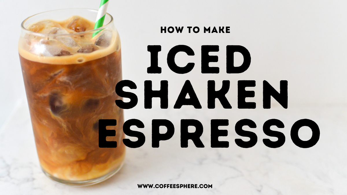 Iced Shaken Espresso copycat starbucks