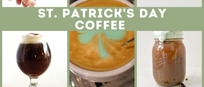 St Patricks Day Coffee Drinks