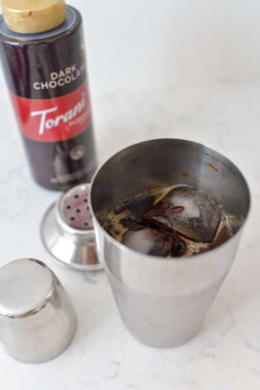 Iced Chocolate Almondmilk Shaken Espresso: Starbucks Copycat Recipe
