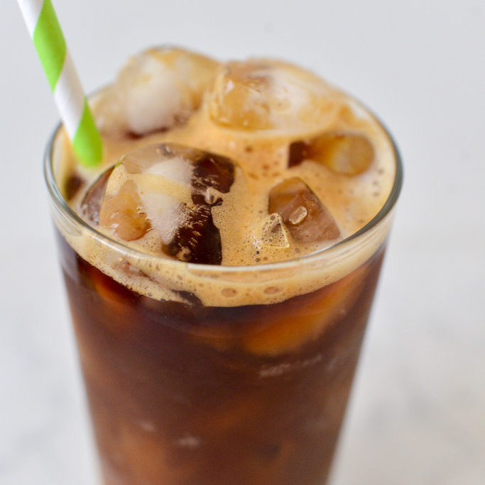 Iced Brown Sugar Oatmilk Shaken Espresso