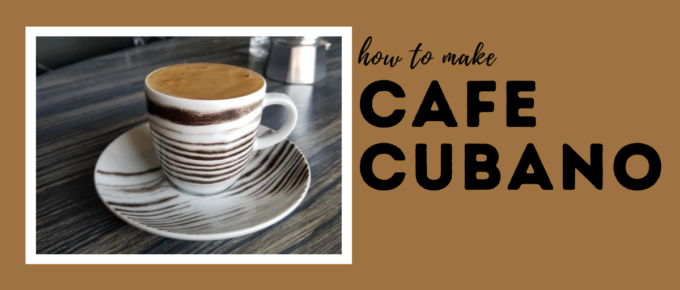How to Make Cafe Cubano