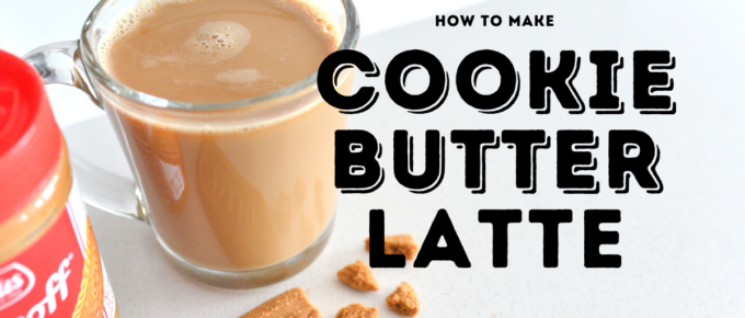 Cookie Butter Latte Biscoff