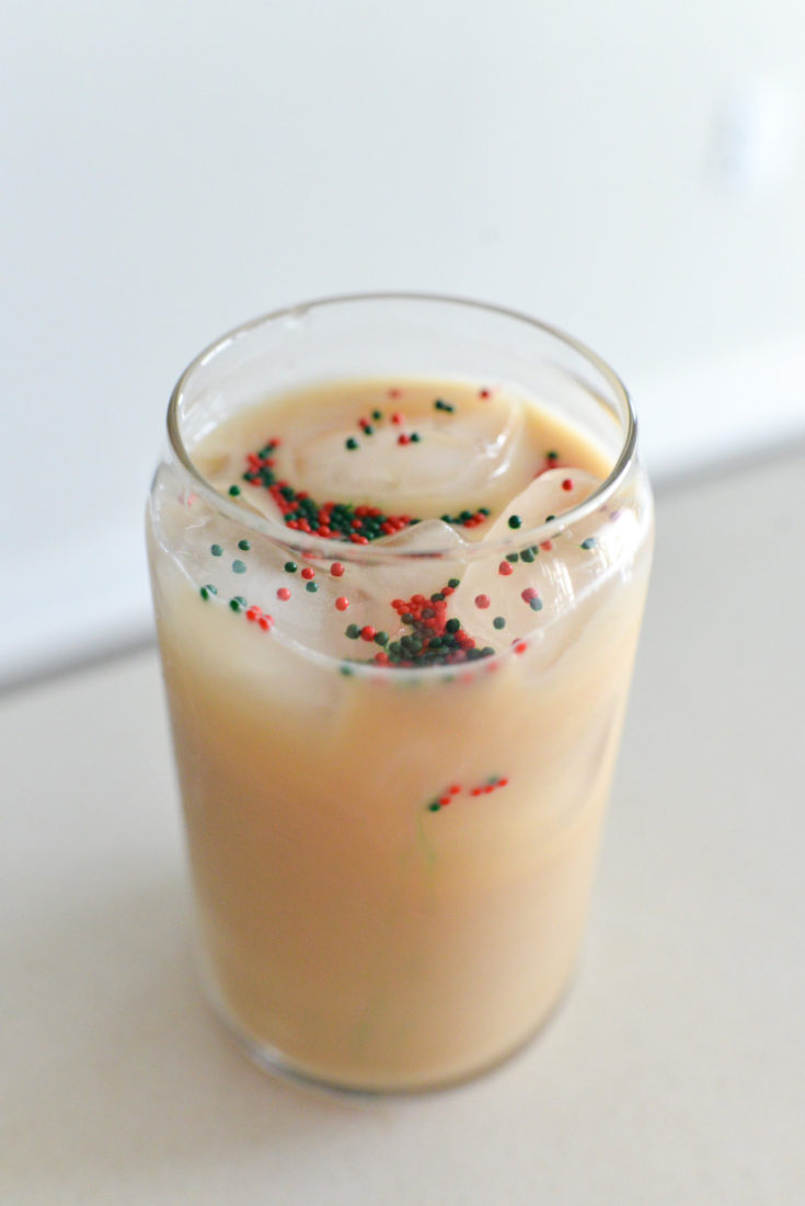 Iced Sugar Cookie Almondmilk Latte