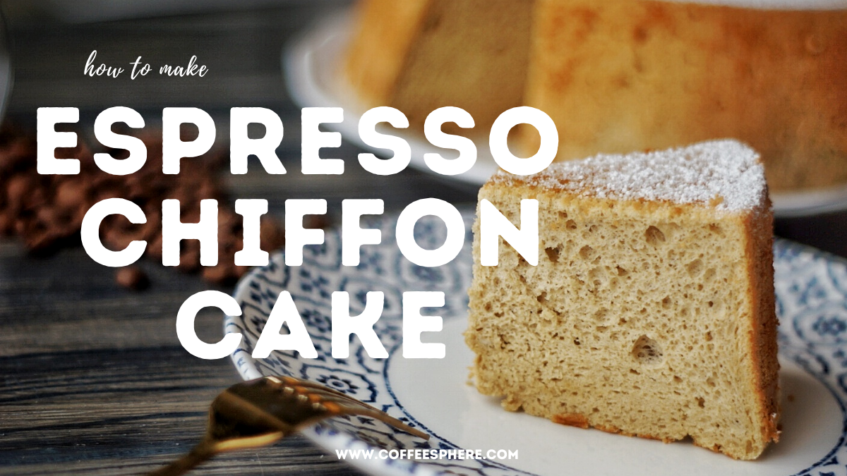 Espresso Chiffon Cake