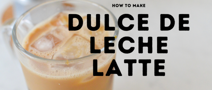 dulce de leche latte