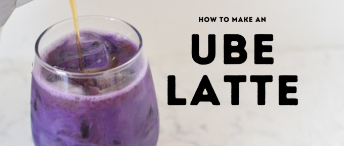 ube latte recipe