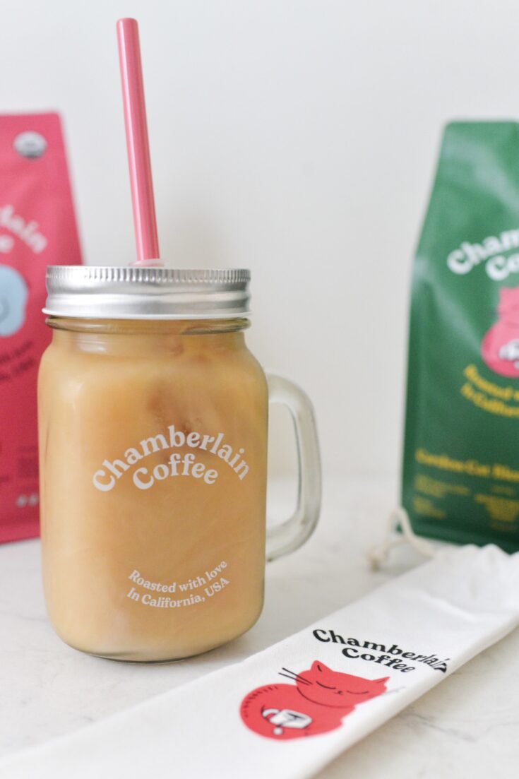 Chamberlain Coffee Square Cold Brew Mason Jar