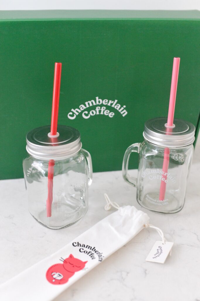 Chamberlain coffee mason jars