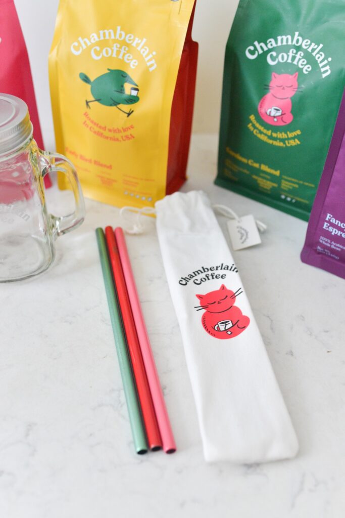 Chamberlain coffee straws