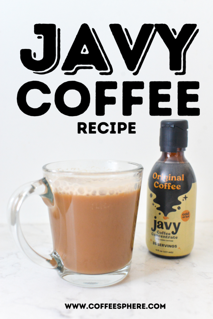 javy coffee recipe
